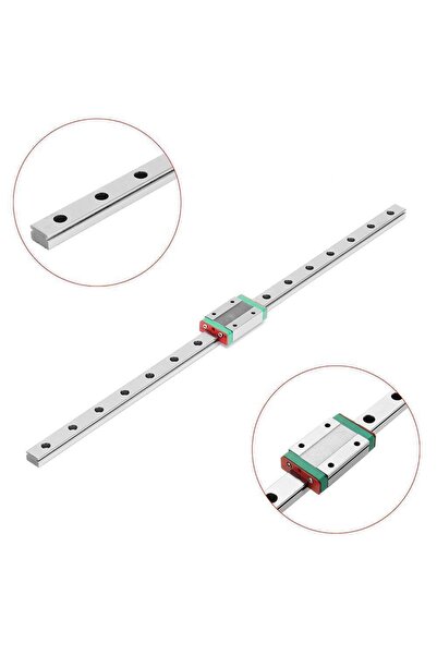 Motorobit Mgn12 Lineer Ray Kızak 200mm - Mgn12h Bilyalı Rulman Blok