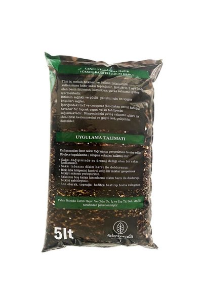 Fidanburada Genel Kullanım Saksı Toprak Karışımı 5 Lt