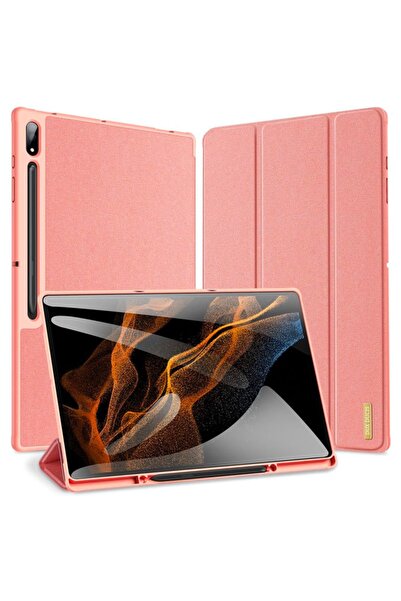 Dux Ducis Samsung Galaxy Tab A8 2021 10.5 (x200-x205) Kılıf Kalem Bölmeli Sta...