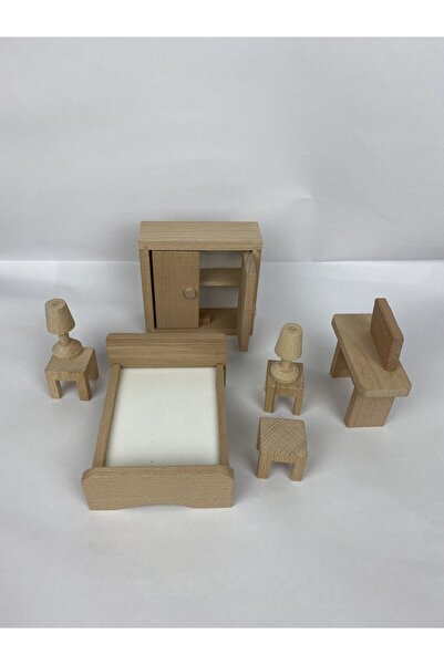 Taze Dükkan Ahşap Oyuncak Yatak Odası