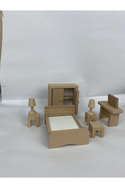 Taze Dükkan Ahşap Oyuncak Yatak Odası