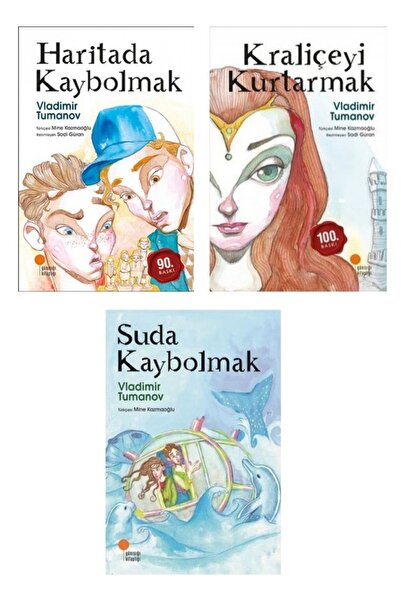 Günışığı Kitaplığı Haritada Kaybolmak - Suda Kaybolmak - Kraliçeyi Kurtarmak - Vladimir Tumanov Set