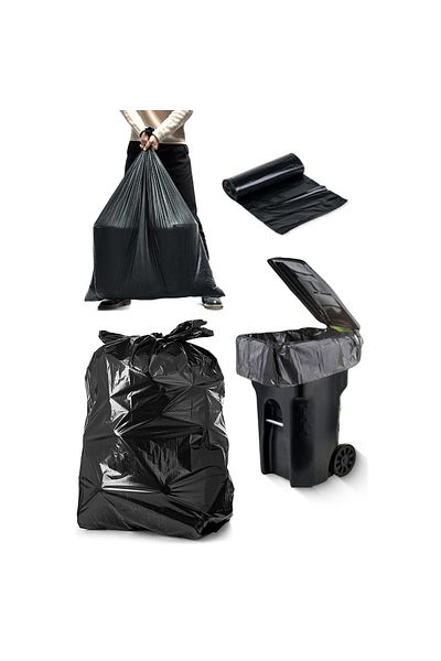 AKSOY Jumbo Extra Durable Garbage Bag 80 X 110 Cm 20 Rolls