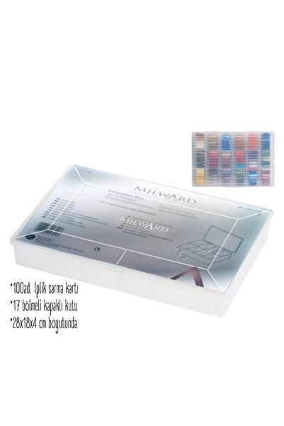 Milward Büyük Boy Muline Iplik Saklama Kutusu