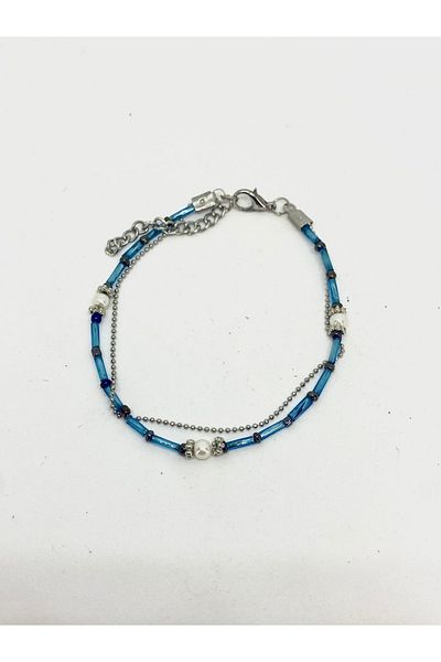 etniko Special Design Handmade Multiple Women's Anklet