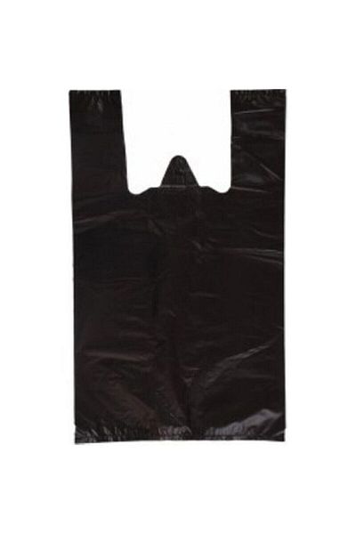 KURTSAN AMBALAJ Black Athlete Hırır Market Bag Mini Size 1 Kg