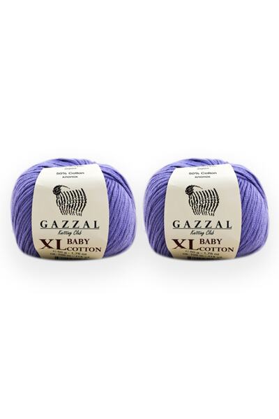 Gazzal Baby Cotton Xl 50 Gr, 5-Pack Amigurumi, Punch Yarn for Crochet Taka Yarn (3420 Xl)