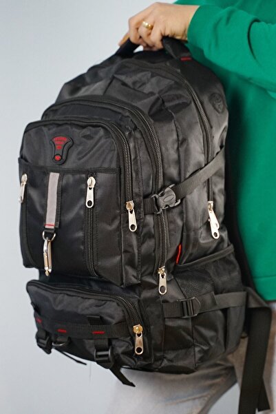 BAGzy N.POLO Kancalı Dağcı Sırt Çantası Su Geçirmez Impertex Kumaş