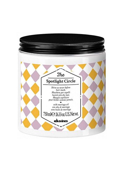 Davines The Spotlight Circle Matte Shine Conditioning Care Mask for Hair 750 ml8004608258162