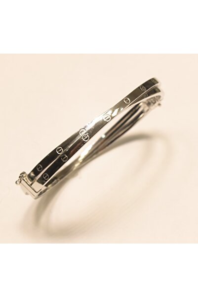 Hakan Güler Kuyumculuk Gümüş Çivili Kelepçe Bilezik