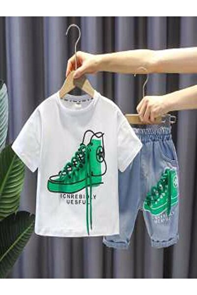 YARENKİDS Set de pantofi pentru băieți cu detaliu de șireturi