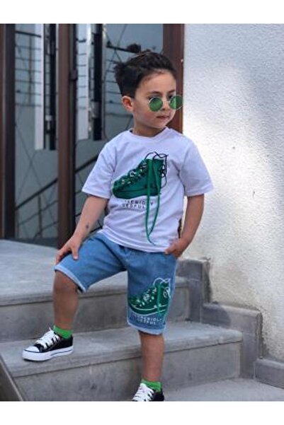 YARENKİDS Set de pantofi pentru băieți cu detaliu de șireturi