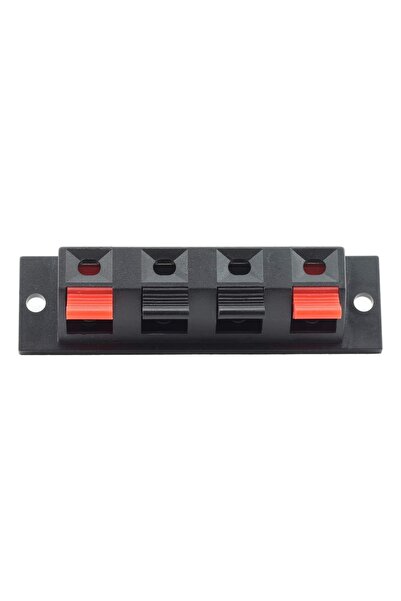 Genel Markalar 4lü Hoparlör Terminal Soketi Panel Montaj Tip Yaylı Speaker Se...