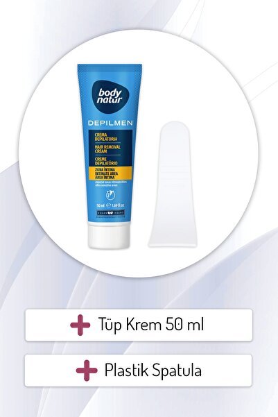 Body Natur Erkekler Için Genital Bölge Tüy Dökücü Krem – Hair Removal Cream 50ml