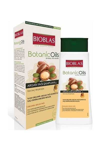 Bioblas Argan Shampoo - Botanical Shoulder 360 Ml