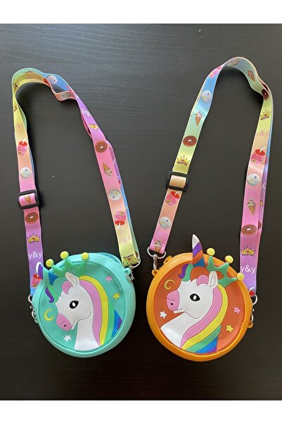 hunnybunny Kız Çocuk Unicorn Slikon Çanta