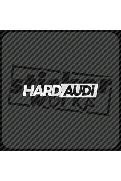 Sticker Works ملصق أودي للزجاج الأمامي