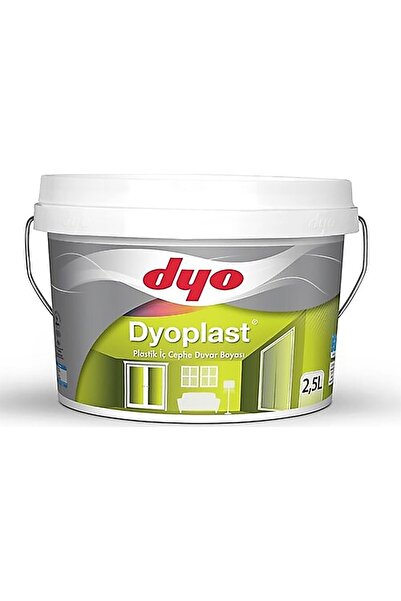 Dyo Plast Plastik İç Cephe Duvar Boyası 2,5 lt. kemik beyazı