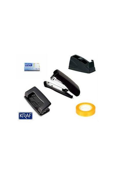 KRAF 5 Parça Ofis Kırtasiye Seti Fx