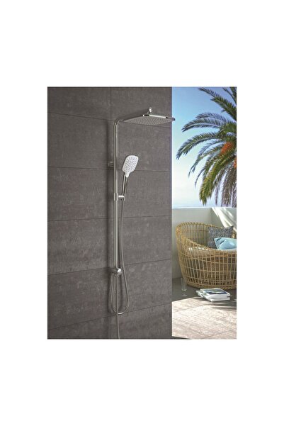 TESKA Teska Joy Kare Iki Yönlü Duş Robotu Krom