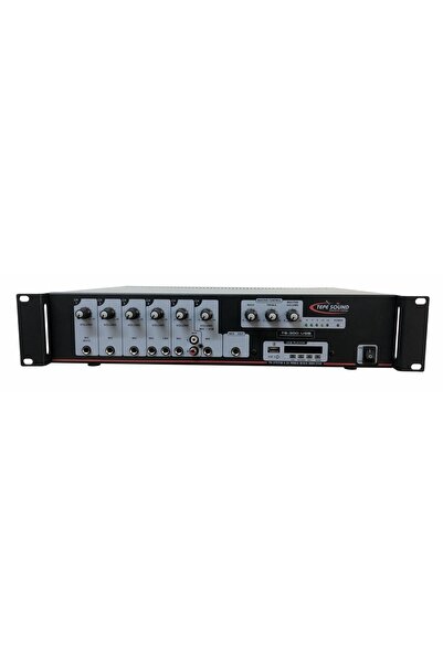 TEPESOUND Ts 200 Usb Trafolu Mono Mıxer Amplifikatör