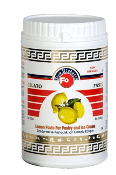 FO Limon Aromalı Dondurma Ve Pasta Karışımı 1600 Gr