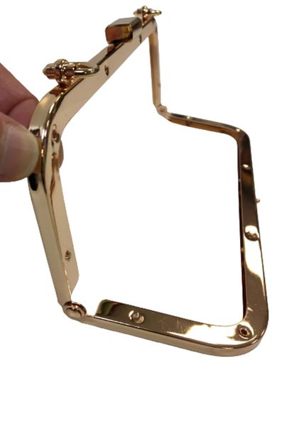 Işin Tasarım Gold Colored 20 Cm Metal Bag Handle