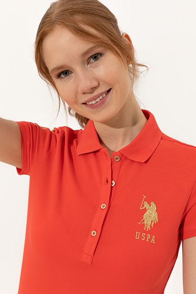 U.S. Polo Assn. Дамска плетена рокля с нормална кройка 1359885 Mts