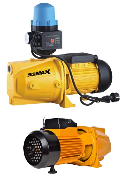 stilmax Sjet150 Çift Çarklı Otomatik Sistem Paket Hidrofor Su Pompası Metal Dişli Bakır Sargı 1.5 Hp 1100 W