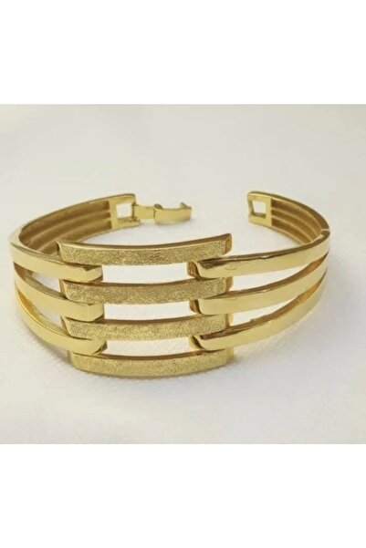 REYHAN SİLVER 22 Ayar Altın Kaplama Kelepçe