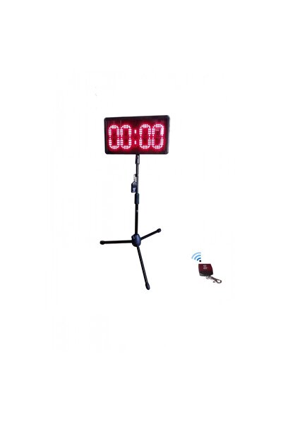Trimpot Üç Ayak Kumandalı Kronometre-display:16cm