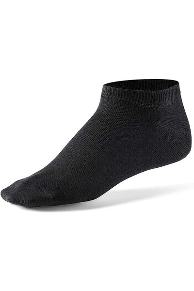 DKM SOCKS Черни памучни чорапи до глезена 10 бр