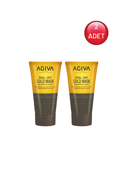 Agiva Peelable 150 ml Gold Mask/gold Mask/2 Pieces