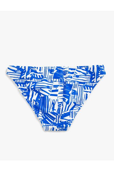 Koton Bikini-Hose - Dunkelblau - Geometrisches Muster