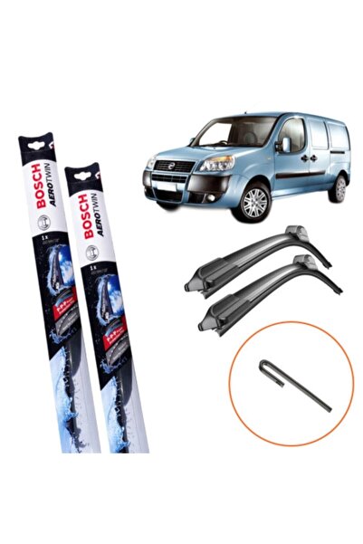 Bosch Fiat Doblo Muz Silecek Takımı Ön Aerotwın 2000-2016