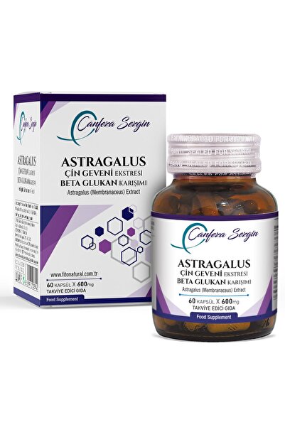 Canfeza Sezgin ASTRAGALUS 60 Kapsül - Çingeveni Ekstresi & Betaglukan Karışımı