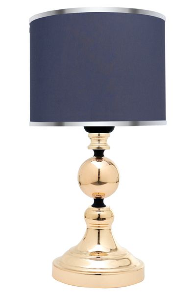 MINIMAL ETICARET VE BILGI TEKNOLOJILERI Omega Contrast Black - Gold Mini Lampshade