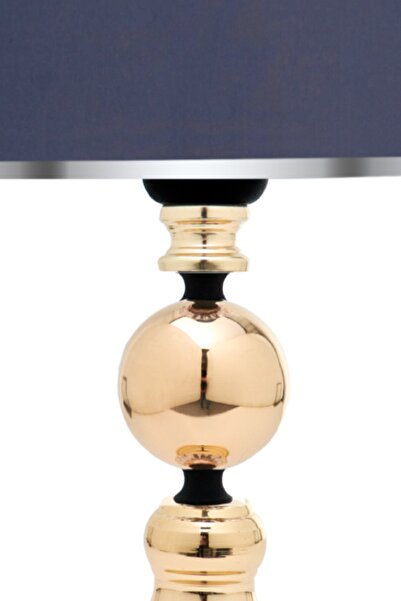 MINIMAL ETICARET VE BILGI TEKNOLOJILERI Omega Contrast Black - Gold Mini Lampshade