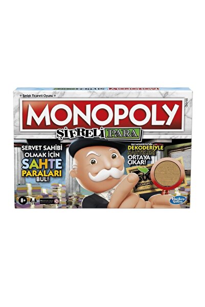 Hasbro F2674 Monopoly Şifreli Para