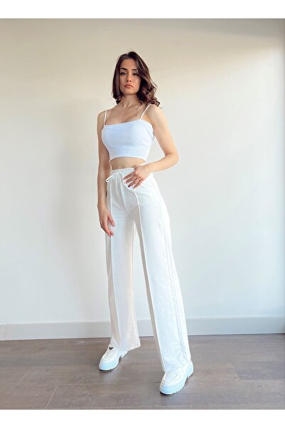 IŞILDA Dámské oblečení s elastickým pasem volné kalhoty