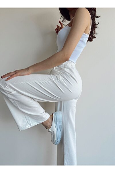 IŞILDA Dámské oblečení s elastickým pasem volné kalhoty