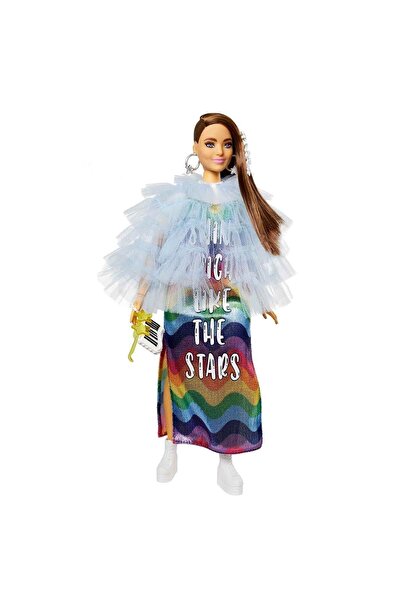 mattel Barbie Extra Tül Ceketli Bebek Gyj78 Lisanslı Ürün