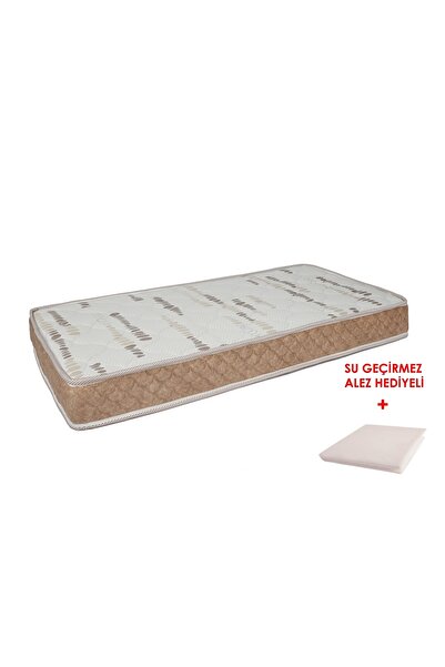 Pure Sleep 50x85x10 Örme Pamuk Terletmeyen Omurga Dostu Sünger Bebek Yatağı (su Geçirmez Alez Ile Birlikte)