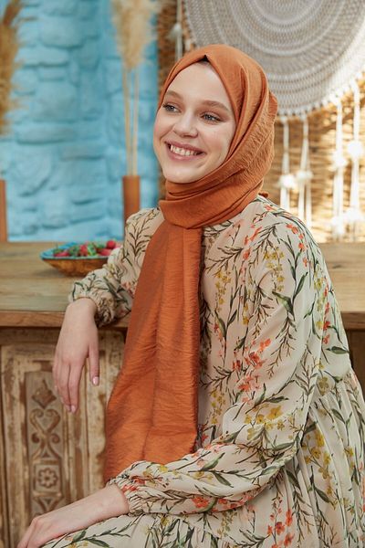 Şalland Silk Jazz Orange