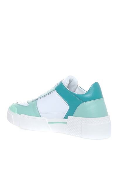 Love Moschino Beyaz - Yeşil Kadın Sneaker Ja15655g0e