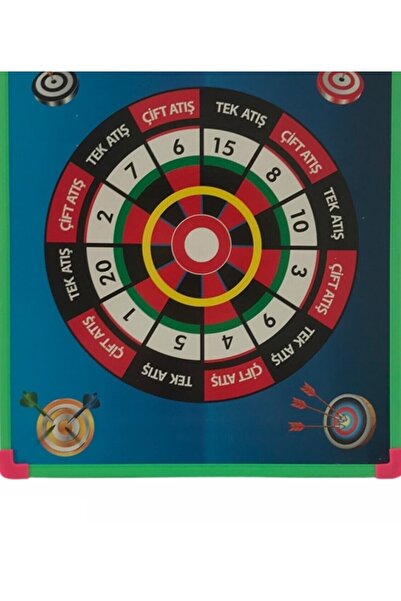 Genel Markalar Mıknatıslı Dart Oyunu Çift Taraflı Manyetik Dart Oyunu Dart Oku