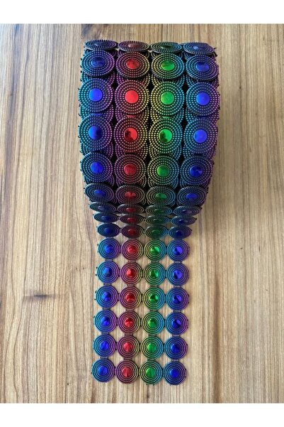 Öztürk Rainbow Round Decorative Ribbon 2.5cm