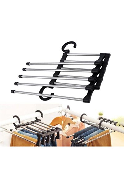 epazzar Pratik Çok Fonksiyonlu Kıyafet Askısı