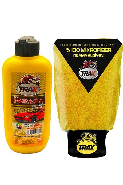 ARACINIZ İÇİN EN İYİSİ T-RAX Sıvı Pasta Cila Ve Uygulama Yıkama Eldiveni %100...