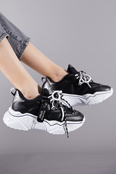 Tonny Black Sneakers - Black - Flat
